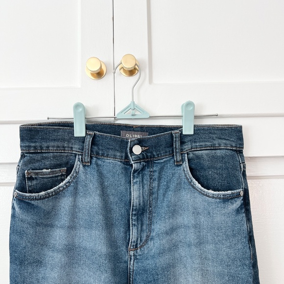 DL1961 Patti Straight High Rise Vintage Ankle Jeans Size 28 - Picture 4 of 11